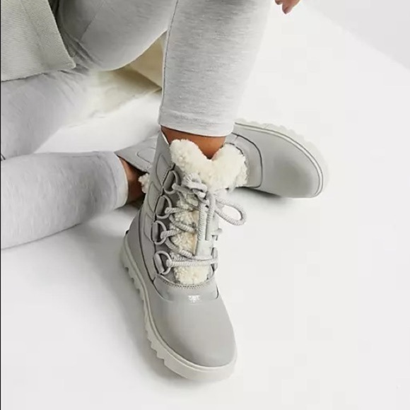 Sorel Joan of Artic next lite dove gray NWT 8.5 - Picture 10 of 10